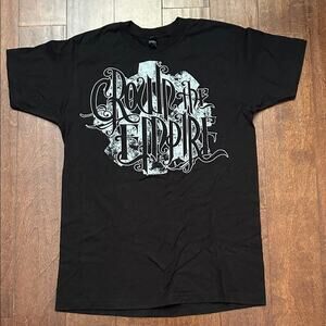 Crown the Empire Black Graphic Tee, Size Medium, NWOT